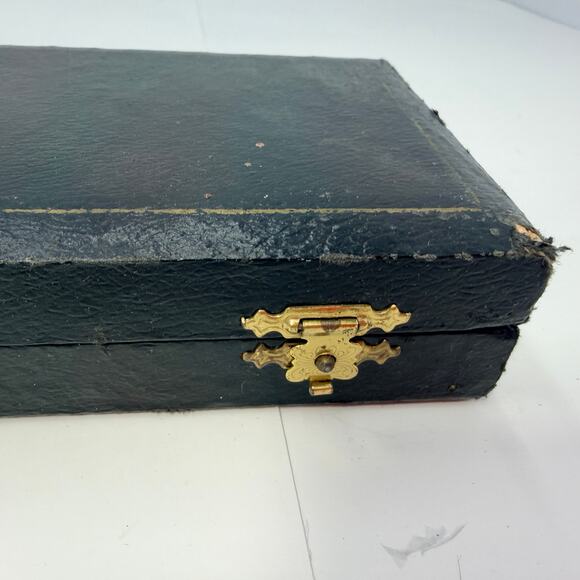 Vintage Kiak & Matz Sheffield England Stainless Carving Knife Set with Case - Picture 5 of 11